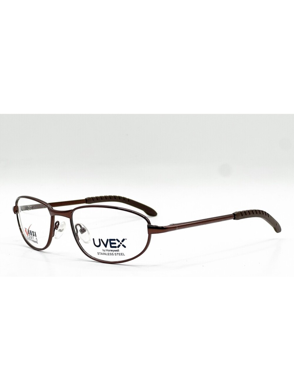 Uvex Sw02 Adb Brown Safety Authentic Eyeglasses 54-17-130